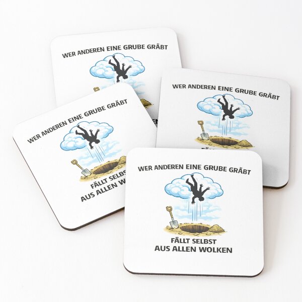 Item preview, He who digs a pit for others falls from grace himself. designed and sold by AggAverse.
