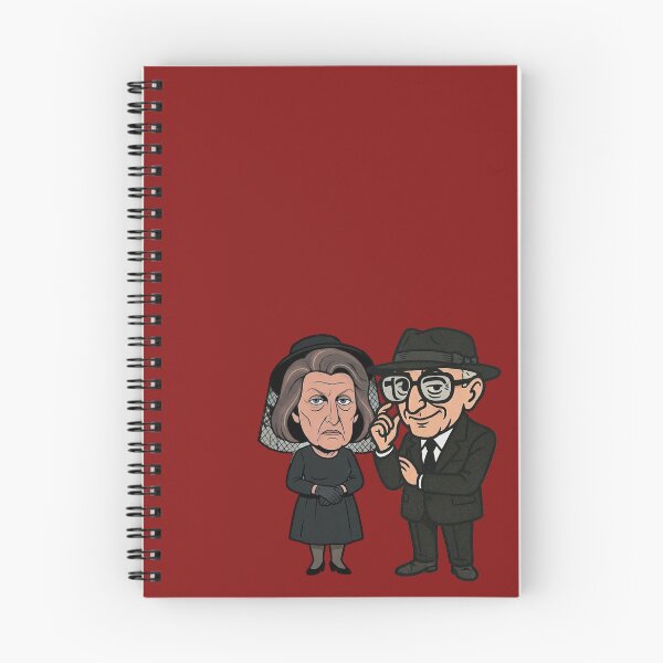 Item preview, The Sopranos Family Cuties - LIVIA & UNCLE JUNIOR -  "The Funeral Plotters" designed and sold by CleverCulture.