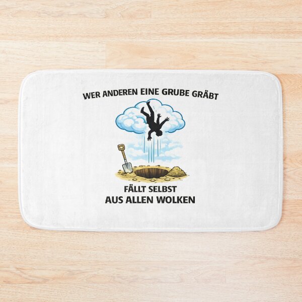 Item preview, He who digs a pit for others falls from grace himself. designed and sold by AggAverse.