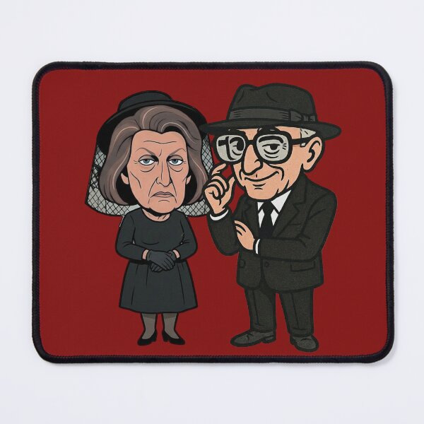 Item preview, The Sopranos Family Cuties - LIVIA & UNCLE JUNIOR -  "The Funeral Plotters" designed and sold by CleverCulture.