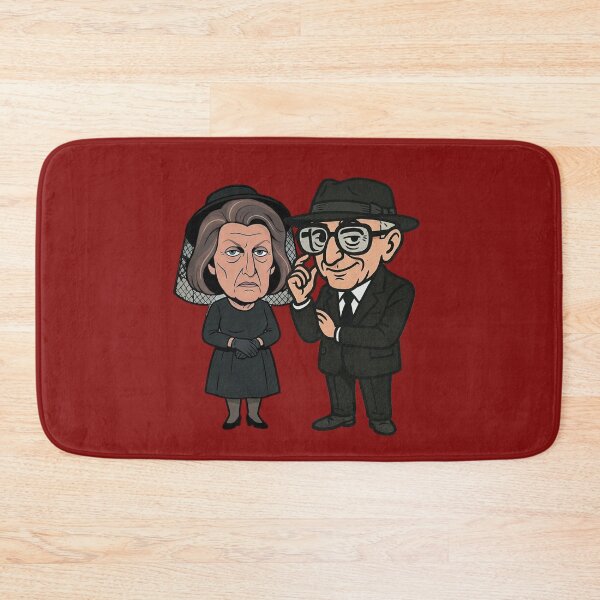 Item preview, The Sopranos Family Cuties - LIVIA & UNCLE JUNIOR -  "The Funeral Plotters" designed and sold by CleverCulture.