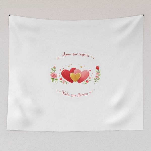 Item preview, Love that inspires, life that flourishes designed and sold by LozaIlustrada.