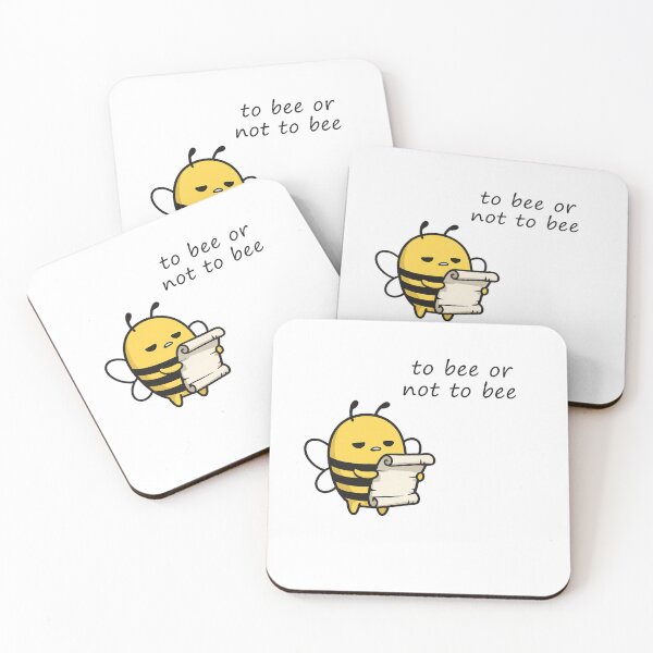Item preview, To Bee or Not to Bee Funny Shakespeare designed and sold by PrintAtelier.