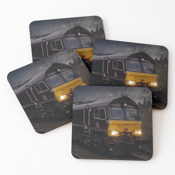 Item preview, Class 66 Locomotive, Heavy Freight Power – 66748 Cinematic Railway Art designed and sold by philpace.