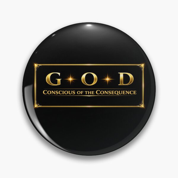Item preview, GOD CONSCIOUS OF THE CONSEQUENCE designed and sold by ocd_Jessica.