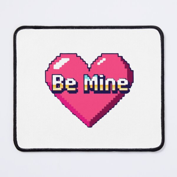Item preview, Be Mine 80's Retro Design 3 designed and sold by Inappropriate Ink.