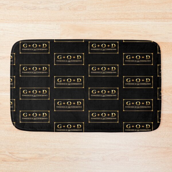 Item preview, GOD CONSCIOUS OF THE CONSEQUENCE designed and sold by ocd_Jessica.