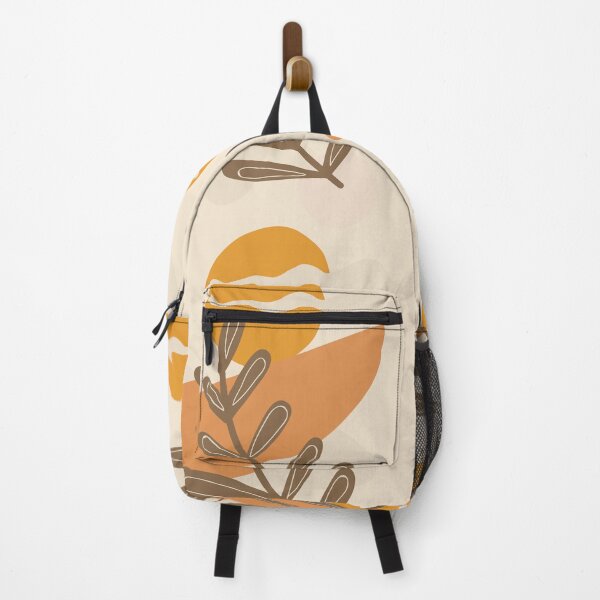 Artikelvorschau, Abstrakte Boho-Blätter mit Sonne – Moderne minimalistische Wohndekoration entworfen und verkauft von ArtwithRabbit.