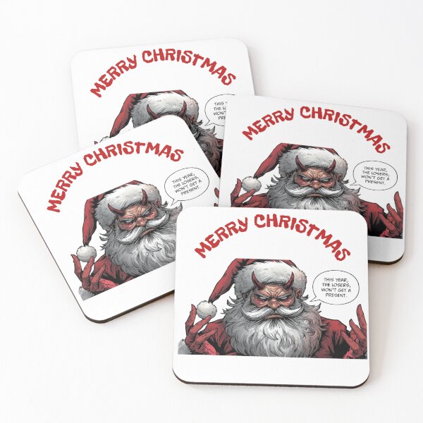 Item preview, Santa Attitude Funny Christmas Shirt designed and sold by UrbanPunch.