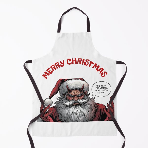 Item preview, Santa Attitude Funny Christmas Shirt designed and sold by UrbanPunch.