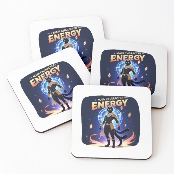 Item preview, Main Character Energy fantasy anime designed and sold by SloganSauce.