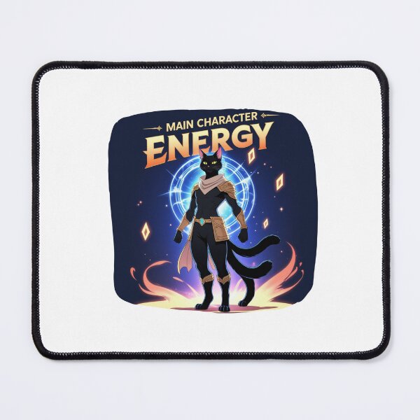 Item preview, Main Character Energy fantasy anime designed and sold by SloganSauce.
