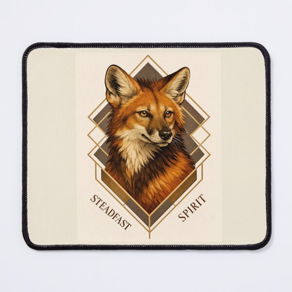 Item preview, Maned Wolf Spirit – Steadfast Guardian designed and sold by GeoWild Designs.