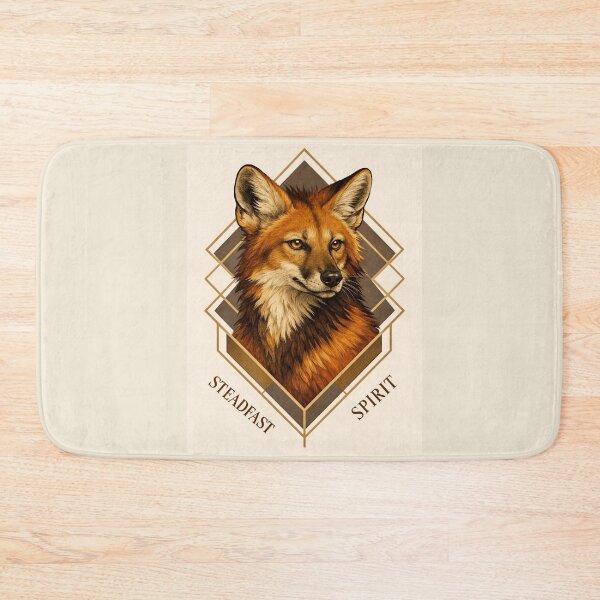 Item preview, Maned Wolf Spirit – Steadfast Guardian designed and sold by GeoWild Designs.