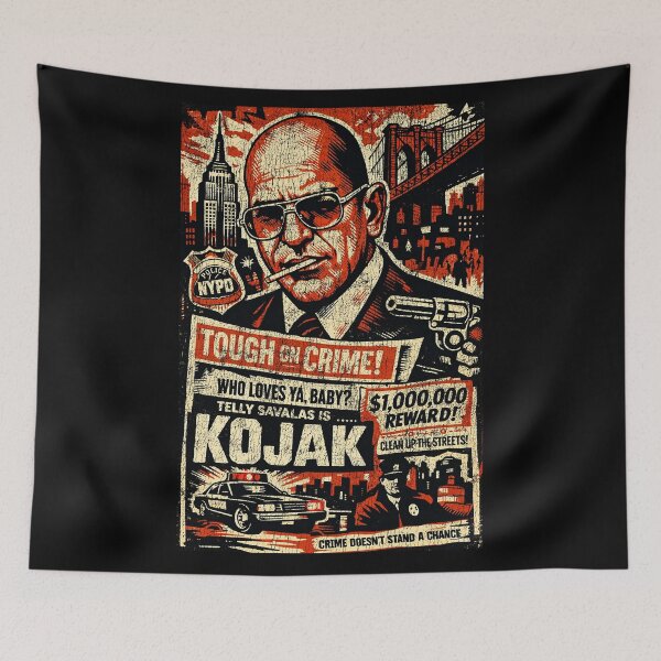Item preview, Telly Savalas is KOJAK Vintage designed and sold by markusvertikal.