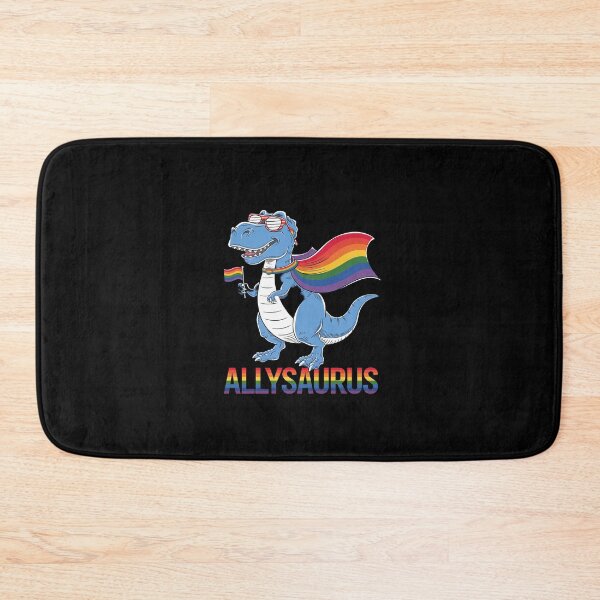 Item preview, Dinosaur Rainbow Flag Ally LGBT Allysaurus LGBT Pride3  designed and sold by CombatTask.