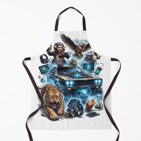 Item preview, Cyberpunk Chaos Tiger Eagle and Turbo Car designed and sold by HaciPrint.