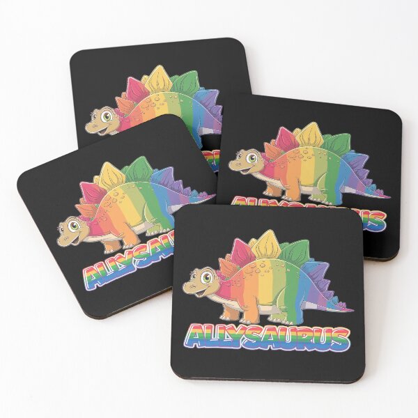 Item preview, Dinosaur Stegosaurus Is A Gay Pride Ally - LGBT Allysaurus  designed and sold by CombatTask.
