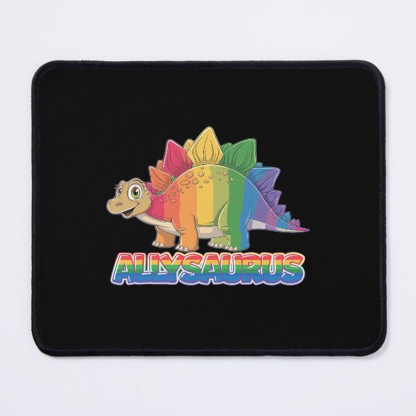 Item preview, Dinosaur Stegosaurus Is A Gay Pride Ally - LGBT Allysaurus designed and sold by CombatTask.