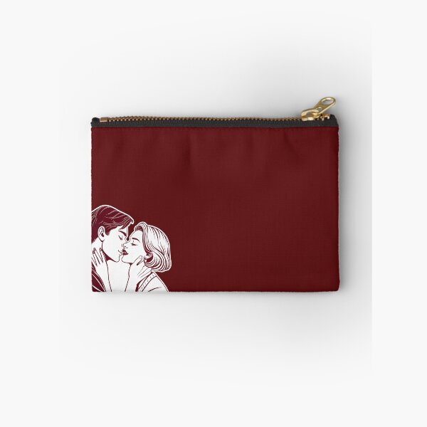 Item preview, Couple Kiss retro style - Valentine's Day love illustration designed and sold by AhArtMe.