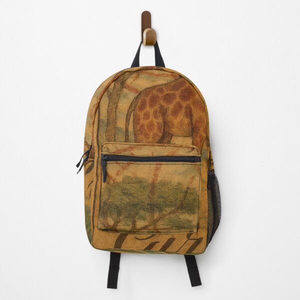 Item preview, Savanna Post: Giraffe Grace in Vintage Ink designed and sold by ForeverPrintsOK.