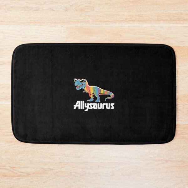 Item preview, Dinosaur Rainbow Flag Ally LGBT Allysaurus  designed and sold by CombatTask.