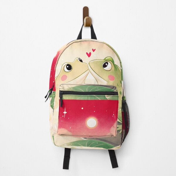 Item preview, Frog romantic couple - Valentine's Day love illustration designed and sold by AhArtMe.