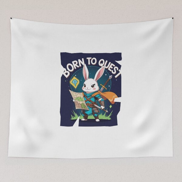 Item preview, Born to Quest designed and sold by SloganSauce.