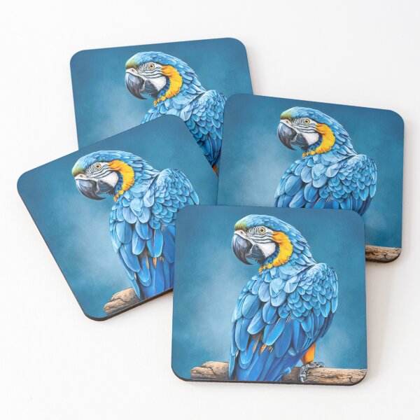 Item preview, Blue and gold macaw designed and sold by Brian Tarr.