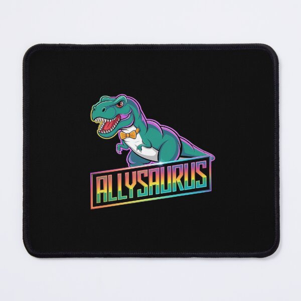 Item preview, Dinosaur T Rex LGBT Gay Pride Flag Allysaurus Ally Men Boys  designed and sold by CombatTask.