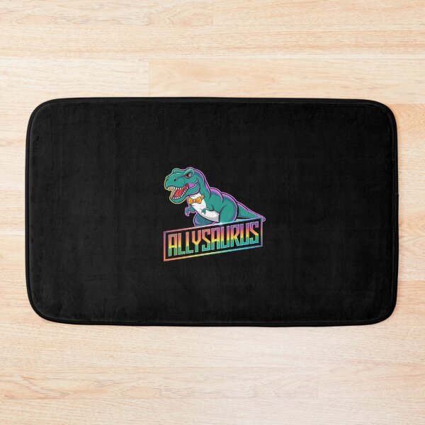Item preview, Dinosaur T Rex LGBT Gay Pride Flag Allysaurus Ally Men Boys  designed and sold by CombatTask.
