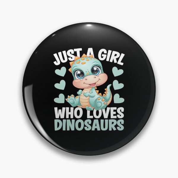 Item preview, Just A Girl Who Loves Dinosaurs, Cute Dinosaur Lovers  designed and sold by AquaKiev.