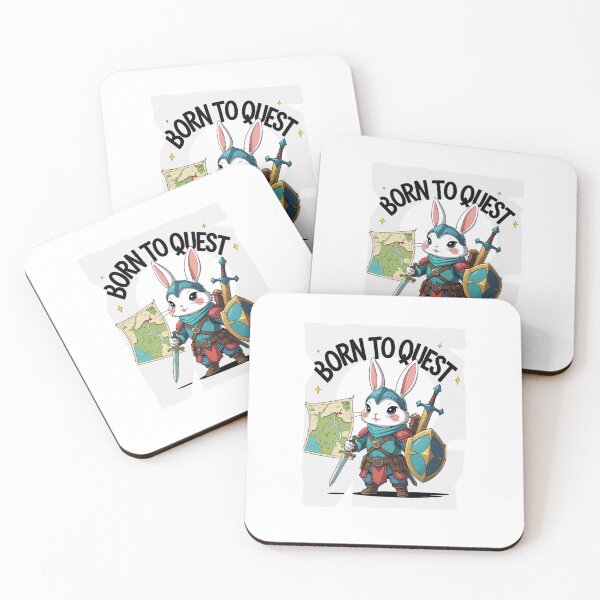 Item preview, Born to Quest fantasy slogan designed and sold by SloganSauce.