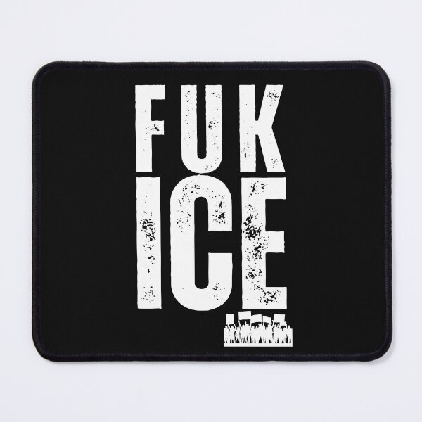Item preview, FUK ICE Save Democracy Protest Text Design designed and sold by EarthArtDesigns.