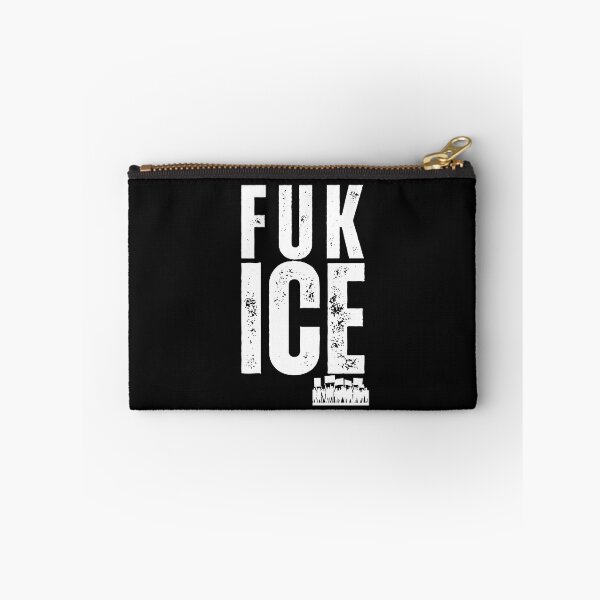 Item preview, FUK ICE Save Democracy Protest Text Design designed and sold by EarthArtDesigns.
