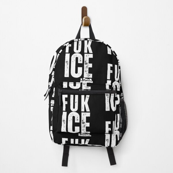 Item preview, FUK ICE Save Democracy Protest Text Design designed and sold by EarthArtDesigns.