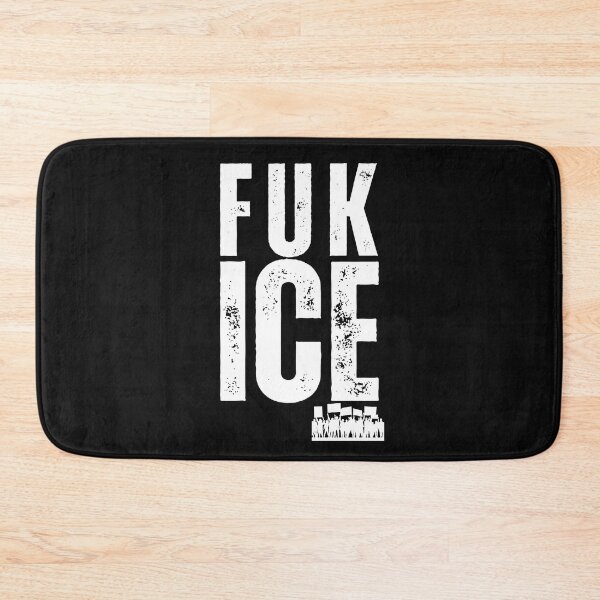 Item preview, FUK ICE Save Democracy Protest Text Design designed and sold by EarthArtDesigns.