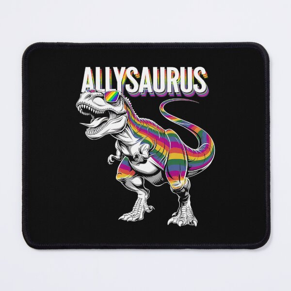 Item preview, Dinosaur T Rex LGBT Gay Pride Flag Allysaurus Ally Men Boys 1 designed and sold by CombatTask.