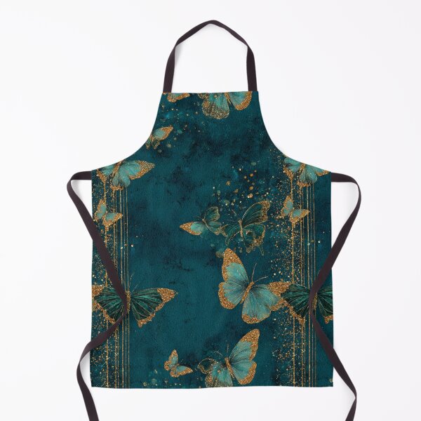Item preview, Transformative Teal & Golden Flutter designed and sold by Ewa Miller.