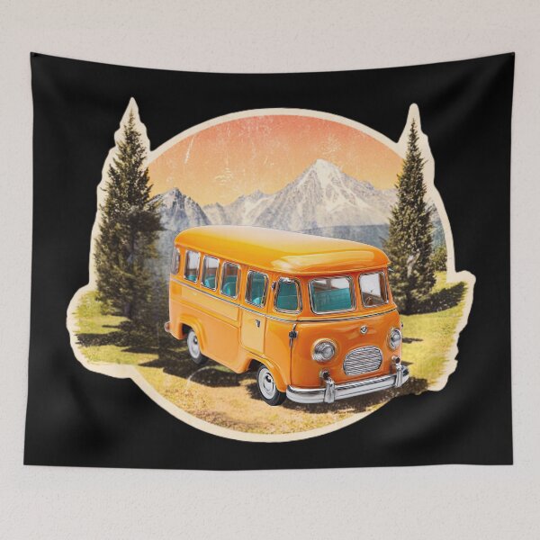 Item preview, Vintage Mountain Wanderer designed and sold by Khadigadesings.