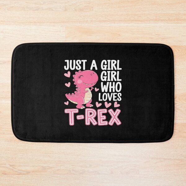 Item preview, Just A Girl Who Loves T-Rex Cute TRex Dinosaur Dino Lover  designed and sold by AquaKiev.