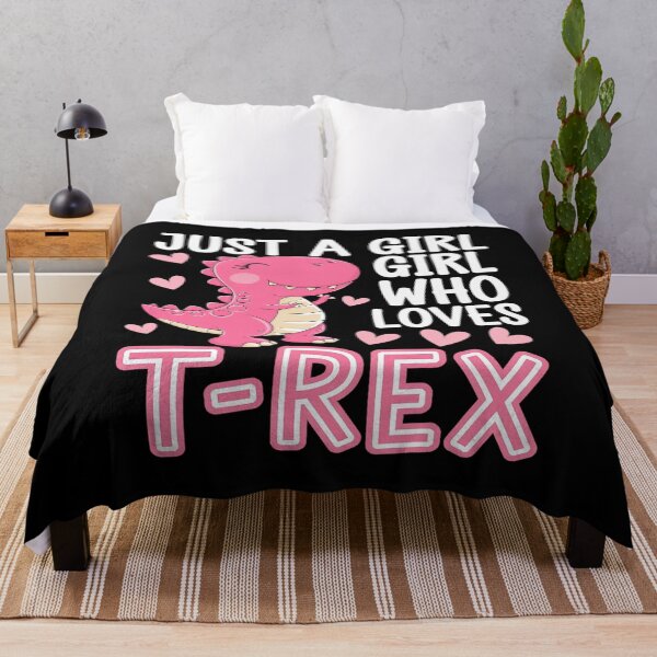 Item preview, Just A Girl Who Loves T-Rex Cute TRex Dinosaur Dino Lover designed and sold by AquaKiev.