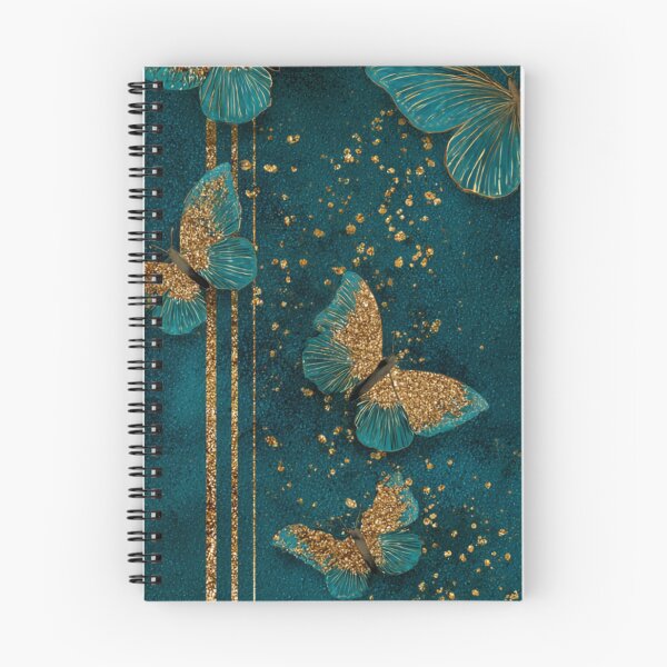 Item preview, Transformative Teal & Golden Flutter designed and sold by Ewa Miller.