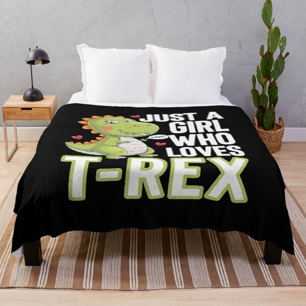 Item preview, Just A Girl Who Loves T-Rex Dino T-Rex Costume  designed and sold by AquaKiev.