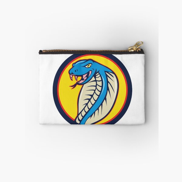 Item preview, Cobra Viper Snake Head Attacking Circle Cartoon designed and sold by patrimonio.