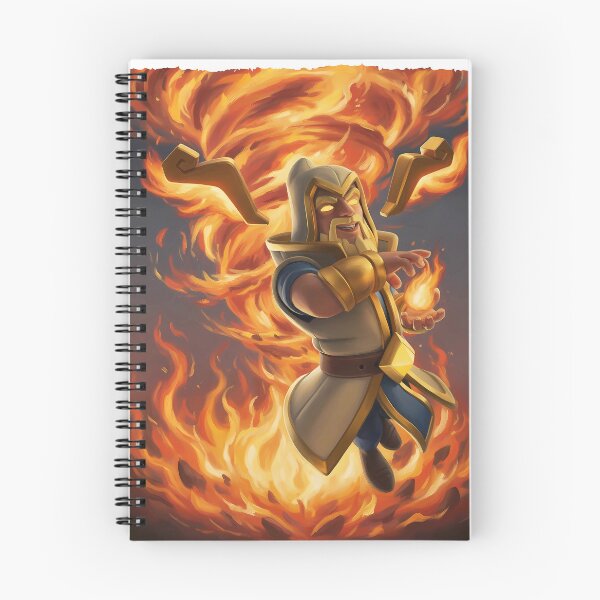 Item preview, Clash Royale Fire Wizard Hero designed and sold by Drip stamp.