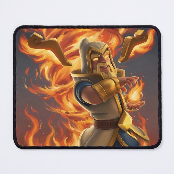 Item preview, Clash Royale Fire Wizard Hero designed and sold by Drip stamp.