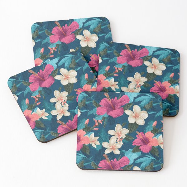 Item preview, Fresh Tropical Flower Print  - Botanical Garden Pattern  - Gifts For Husband designed and sold by RoyalStarsPatts.