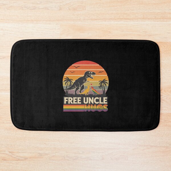 Item preview, Free Uncle Hugs Dinosaur Rex Rainbow LGBT Gay Pride  designed and sold by CombatTask.
