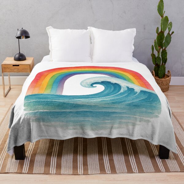 Item preview, Rainbow Wave Harmony designed and sold by chromatalove.
